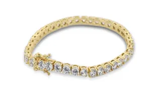 14K Yellow Gold Teenese Bracelet