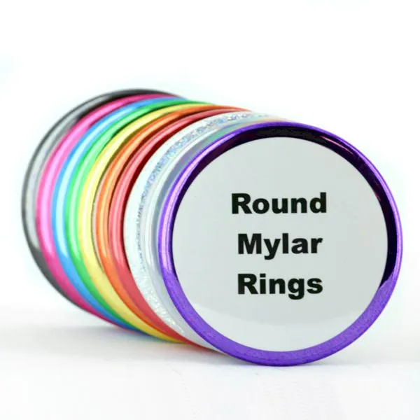 3.5" Accent Rings - Five Color Pack - 500pcs