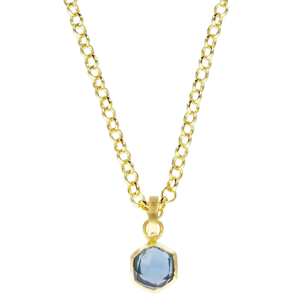 Betty Carre Tanzanite Blue Necklace