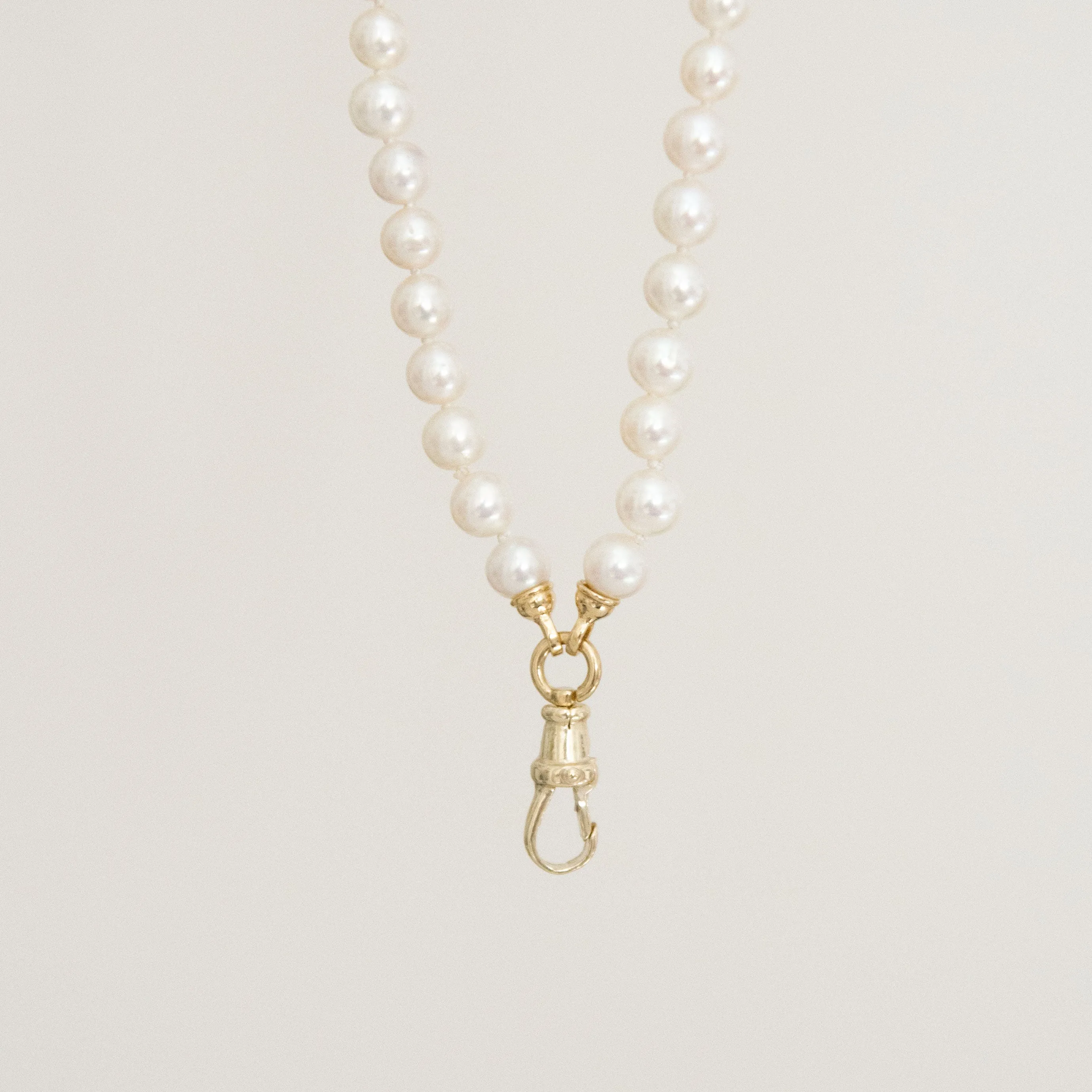 Build Your Own 14K Gold Pearl Charm Necklace