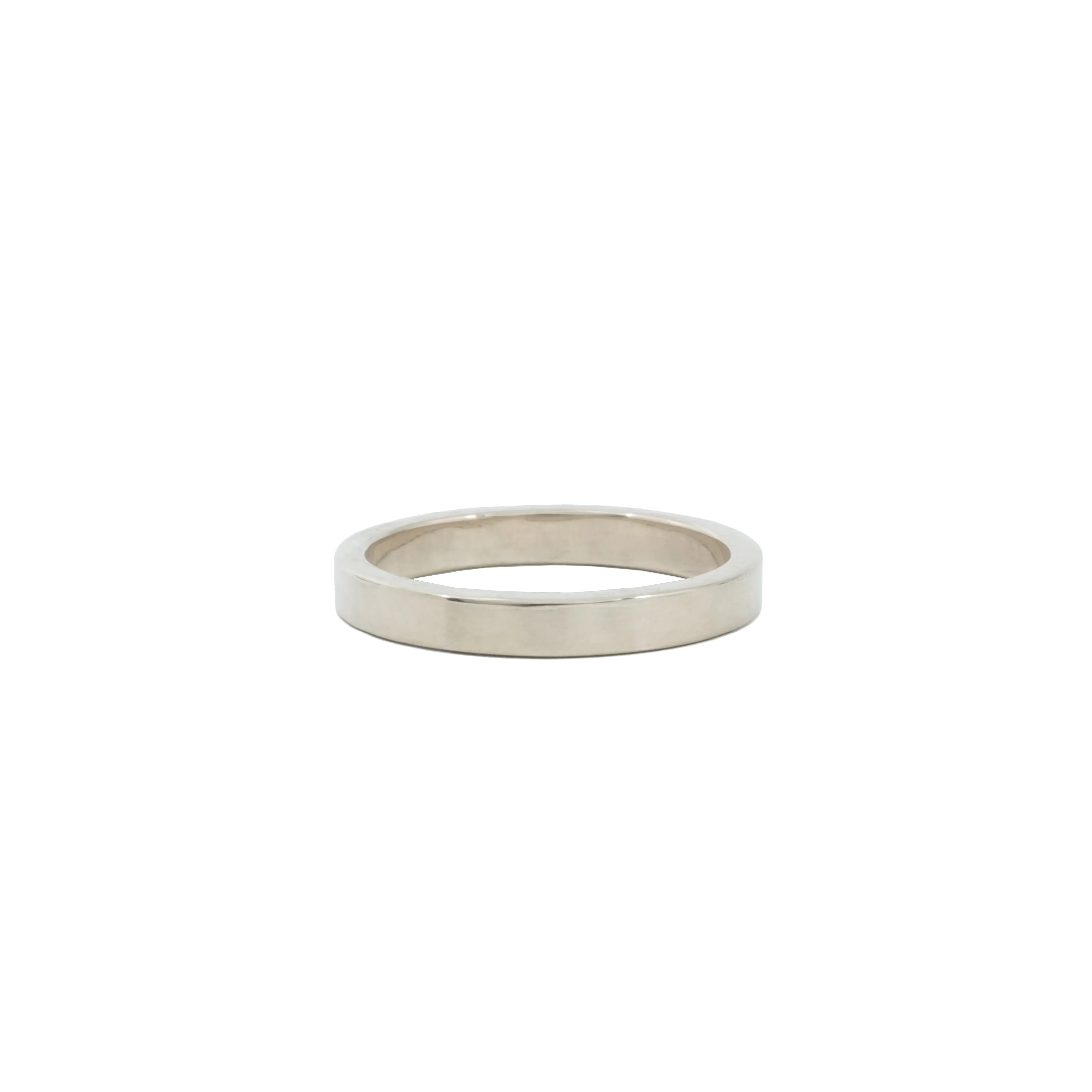 Classic 3mm Sterling Silver Wedding Band