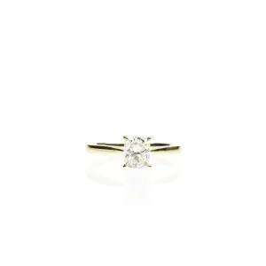 Classic Cushion cut Engagement Ring