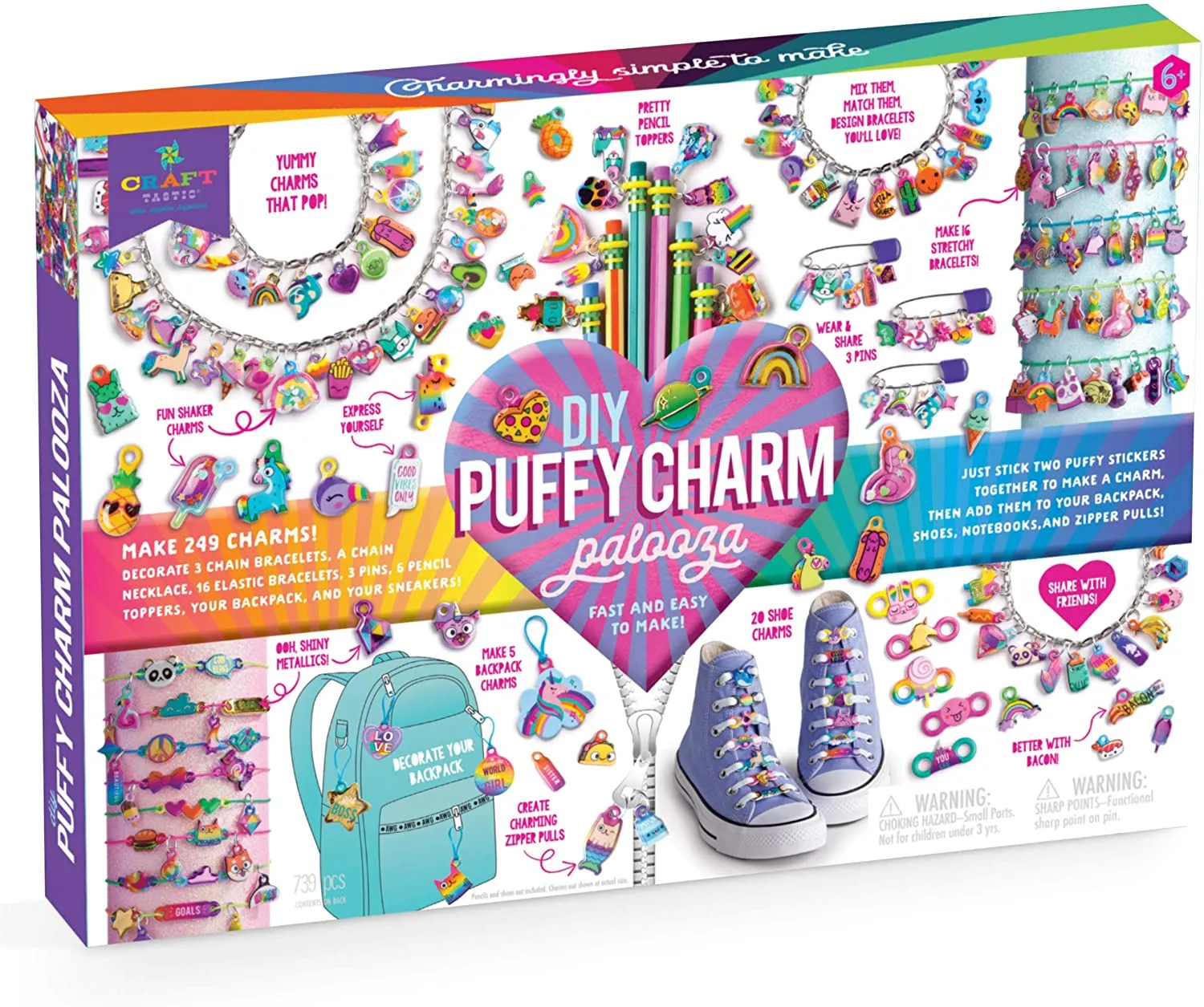 Crfat-tastic DIY Puffy Charm Palooza