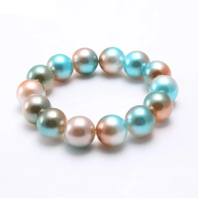 Cute Baby Girls Pearl Beads Bracelets