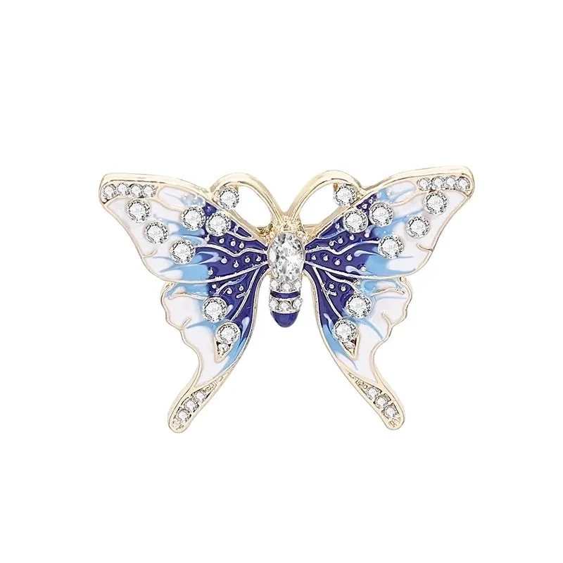 Cute Pin Animal Alloy Plating Inlay Artificial Diamond Unisex Brooches