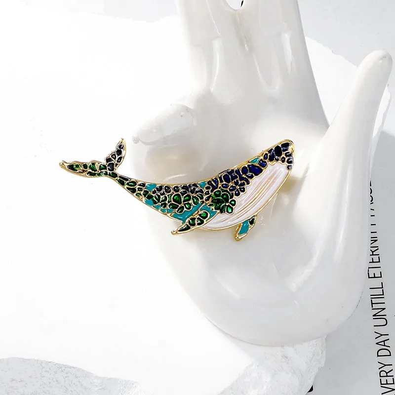 Dolphin Sea Fish Brooch Pins