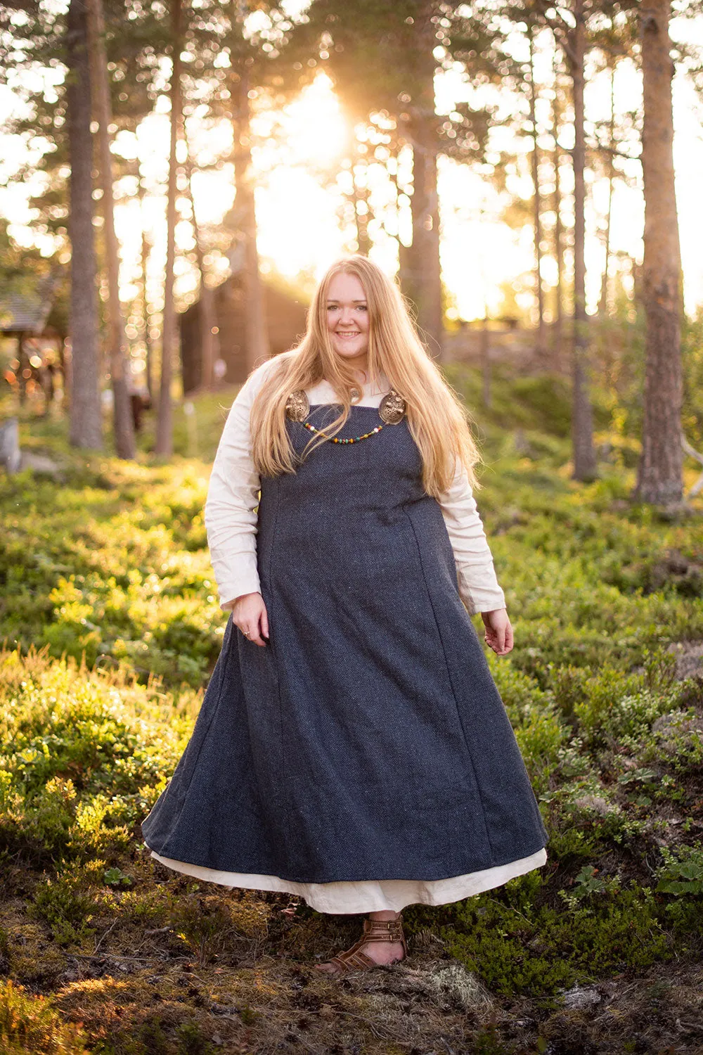 Draum Viking Apron Dress