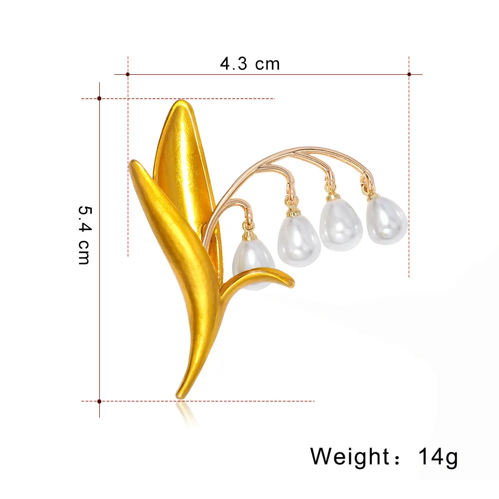 Fashion Jewelry Leaf Designer Brooches