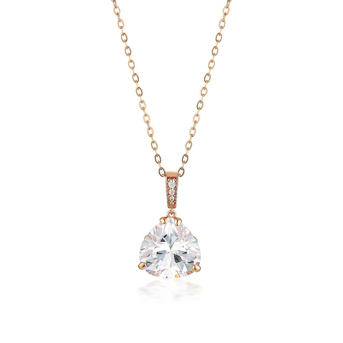 GEORGINI LUXE LE GALA PENDANT ROSE GOLD