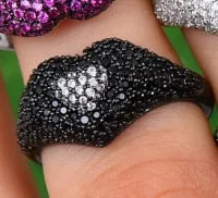 GODKI New Collection Trendy Heart AAA Cubic Zircon Stackable Chic Ring For Women Wedding DUBAI Bridal Statement Finger Ring 2019