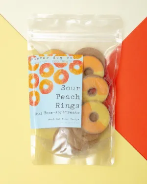 Gummy Peach Ring Dog Biscuits (FINAL SALE)