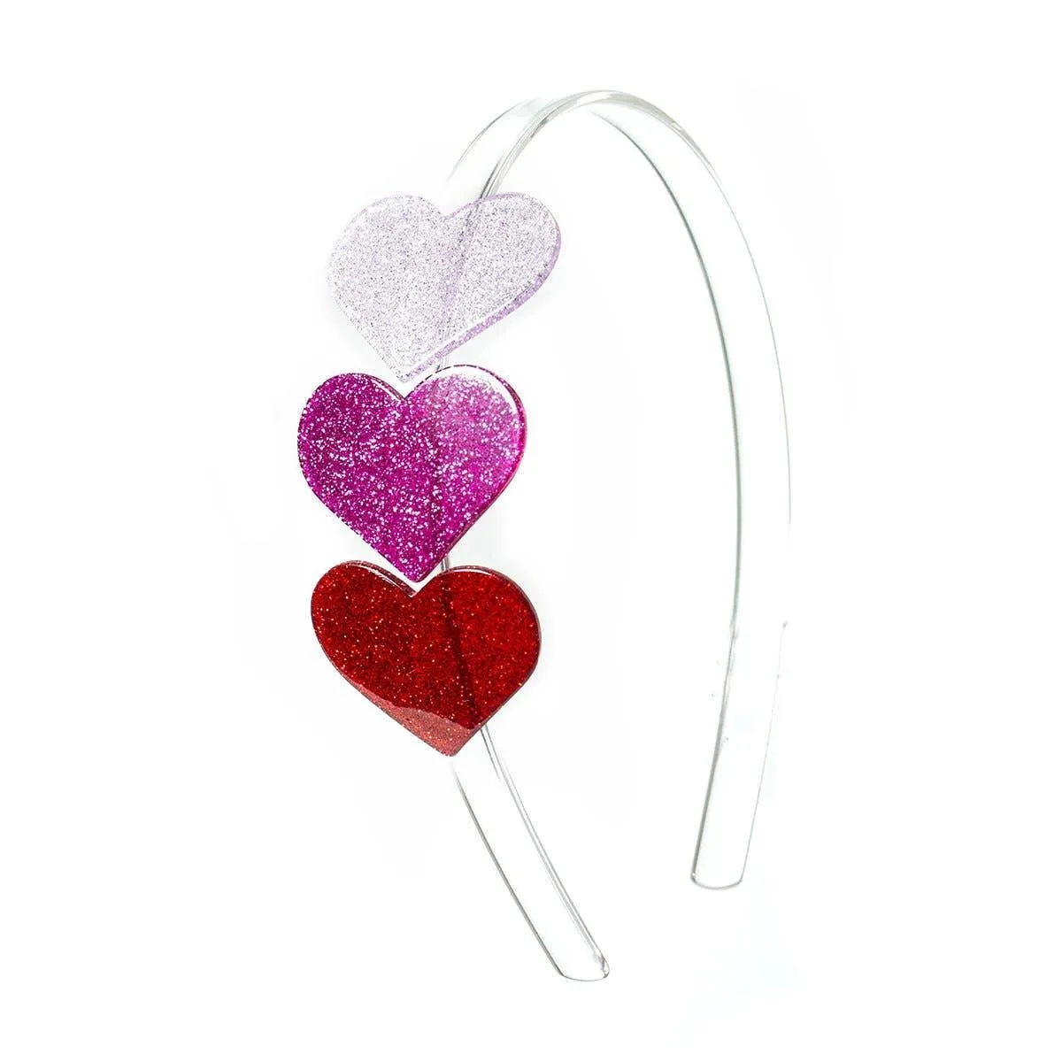 Headband | Valentines-Cece Multi Hearts | Lilies and Roses NY