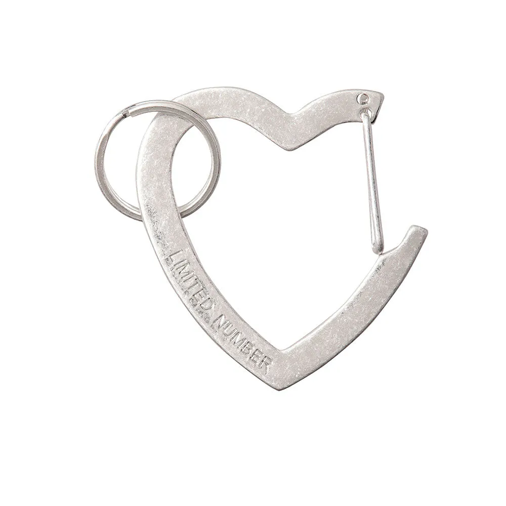 Heart Carabiner Key Ring