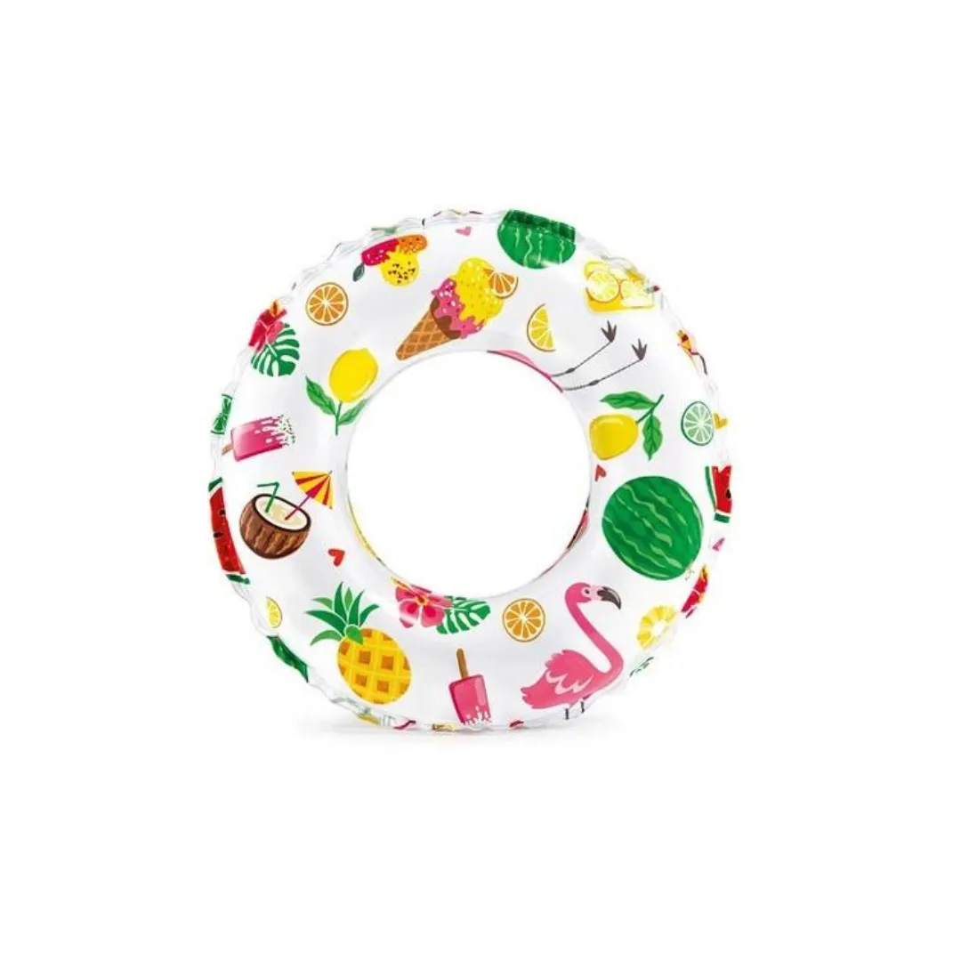 Intex 24in Lively Print Swim Rings IT 59241NP (random print) (6-10yrs)