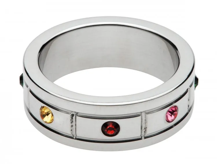 Jeweled Cock Ring - 1.95 inch