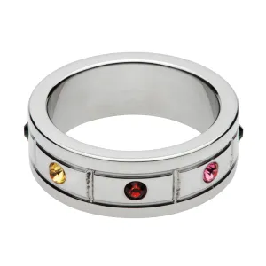 Jeweled Cock Ring- 1.95 Inch