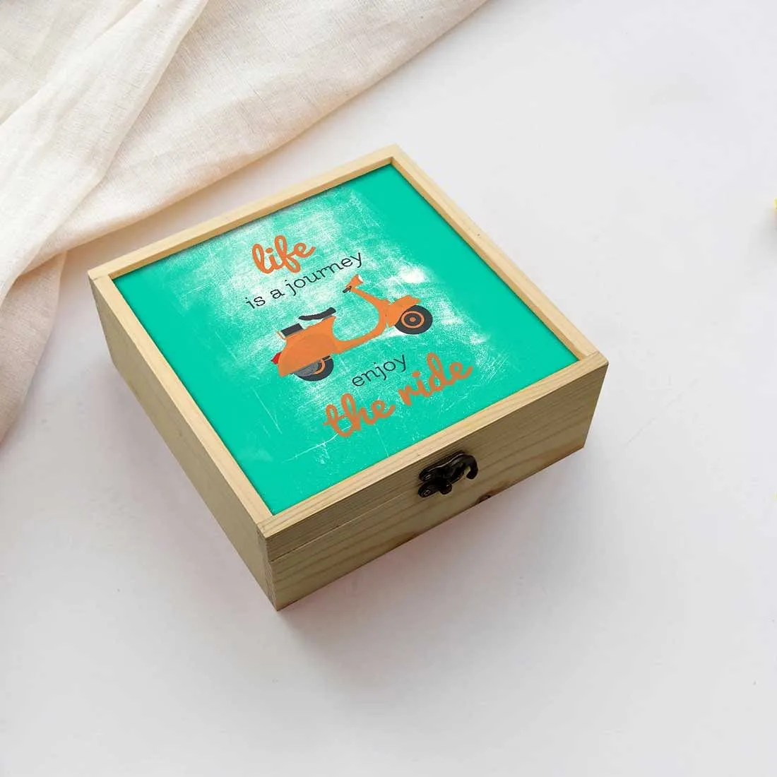 Jewellery Box Makepup Organizer -  Life Is A Journey