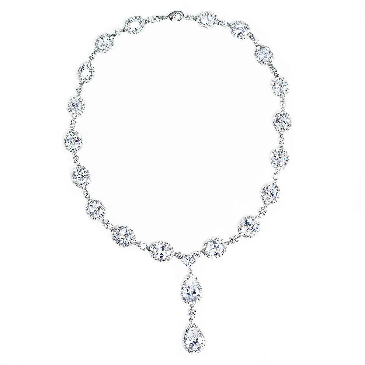 Keirsten Cubic Zirconia Statement Necklace