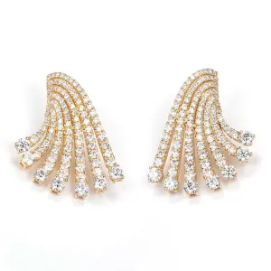 Lab Diamond Drop Earrings