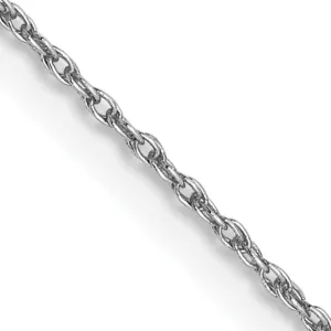 Leslie 14K White Gold .8 mm wide Pendant Rope