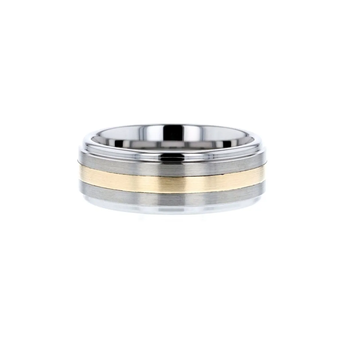 LONDON | Tungsten Ring Gold Inlay