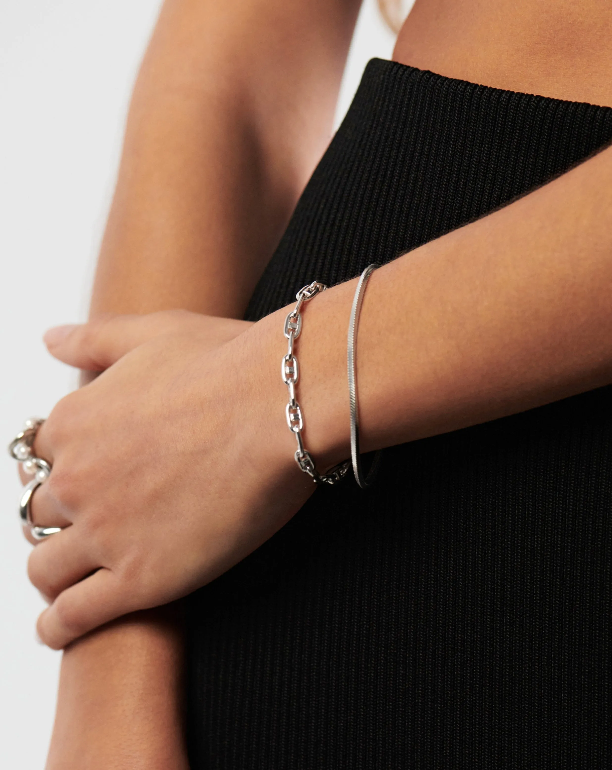 Mariner Chain Bracelet | Silver Plated