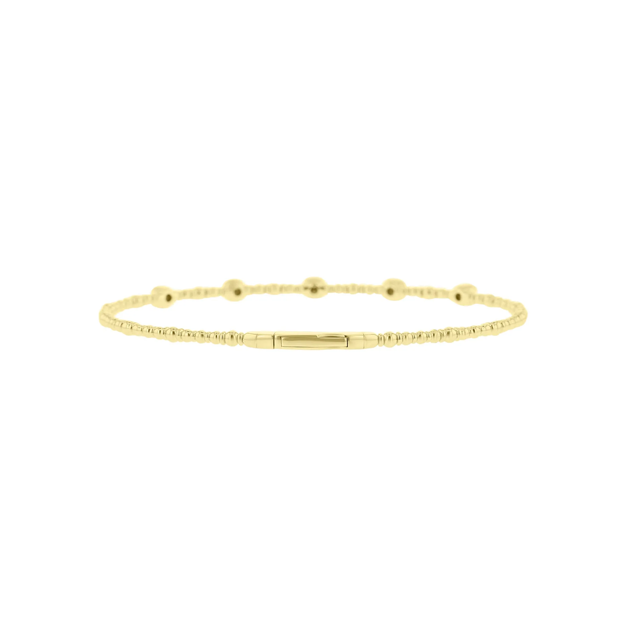 Miracle Station Diamond Bangle Bracelet