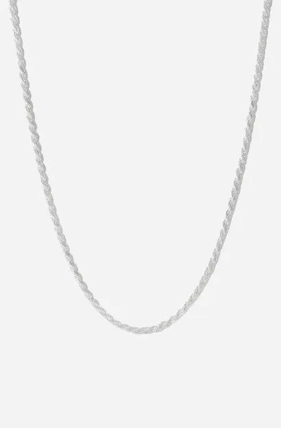 Miranda Frye Jewelry Kate Chain Necklace in Silver