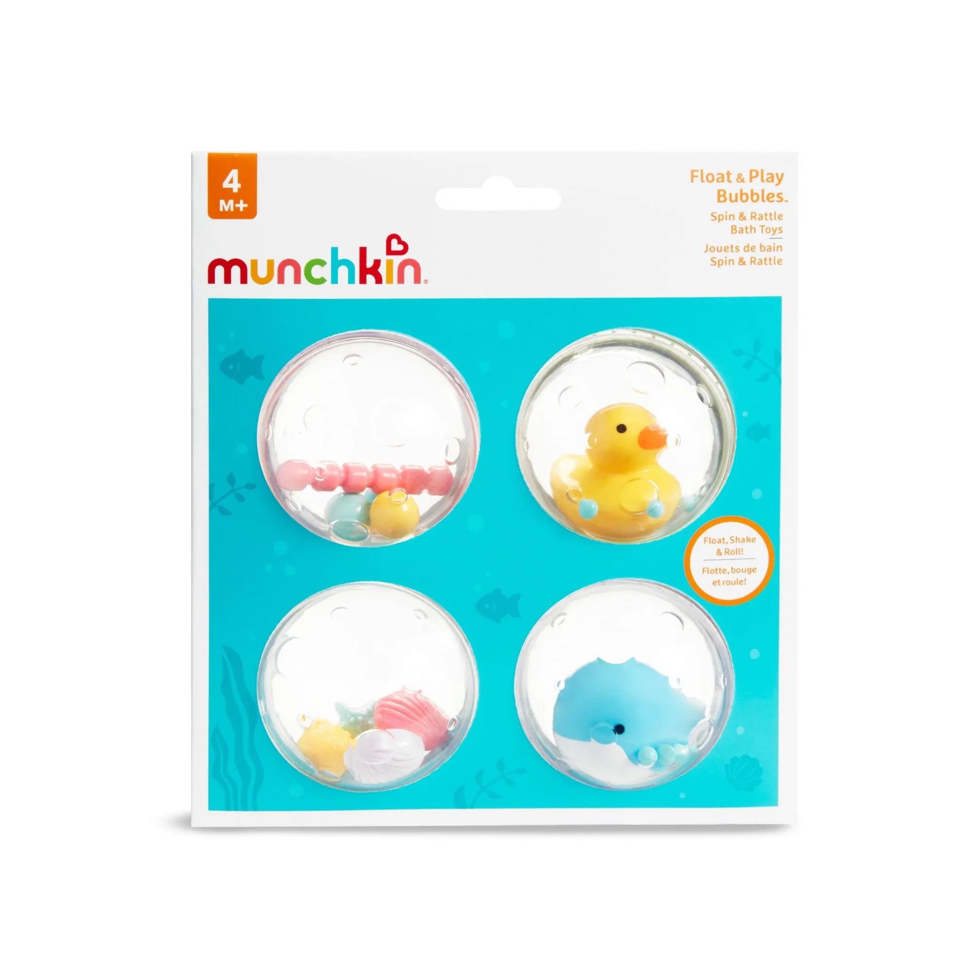 Munchkin Float & Play Bubbles - 4pk