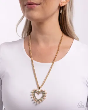 Necklaces Perfectly Prim - Gold VDAY V160