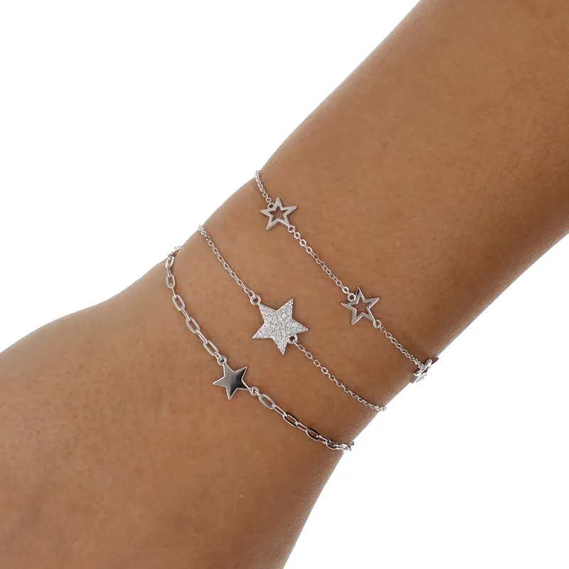 Open Stars Bracelet