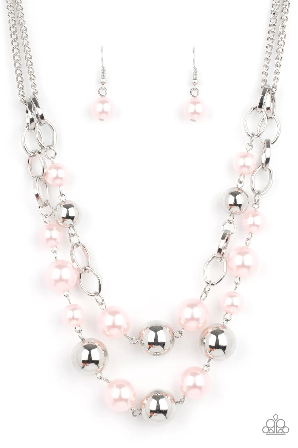 Paparazzi COUNTESS Your Blessings Pink Necklace