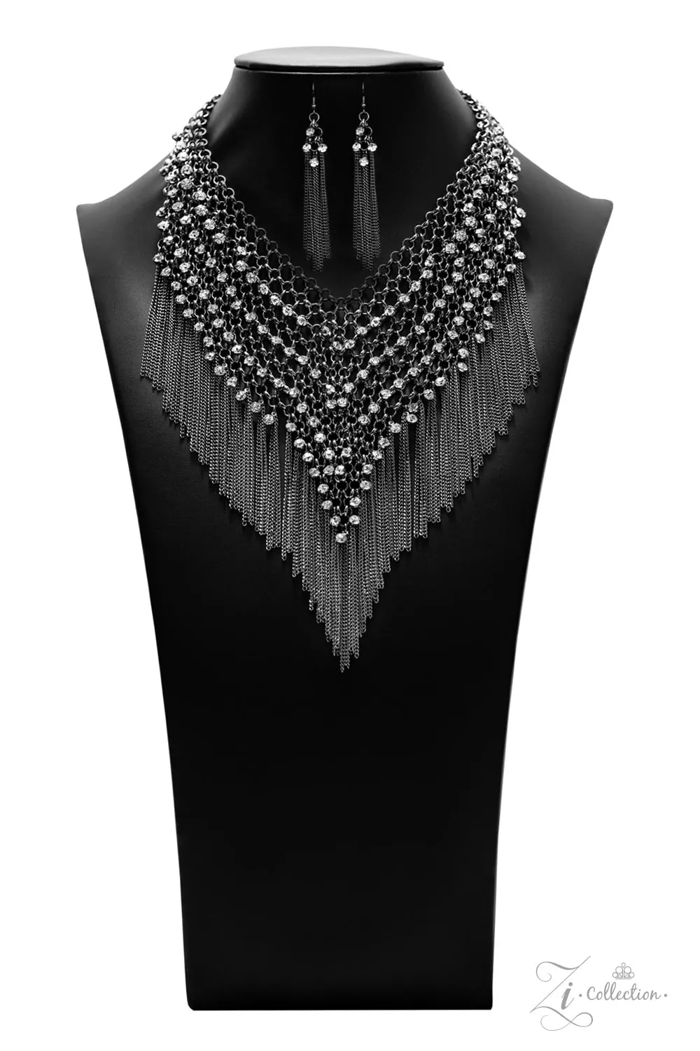 Paparazzi Impulsive 2021 Zi Collection Gunmetal Necklace