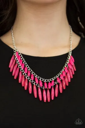 Paparazzi Necklace - Speak Of The DIVA - Pink