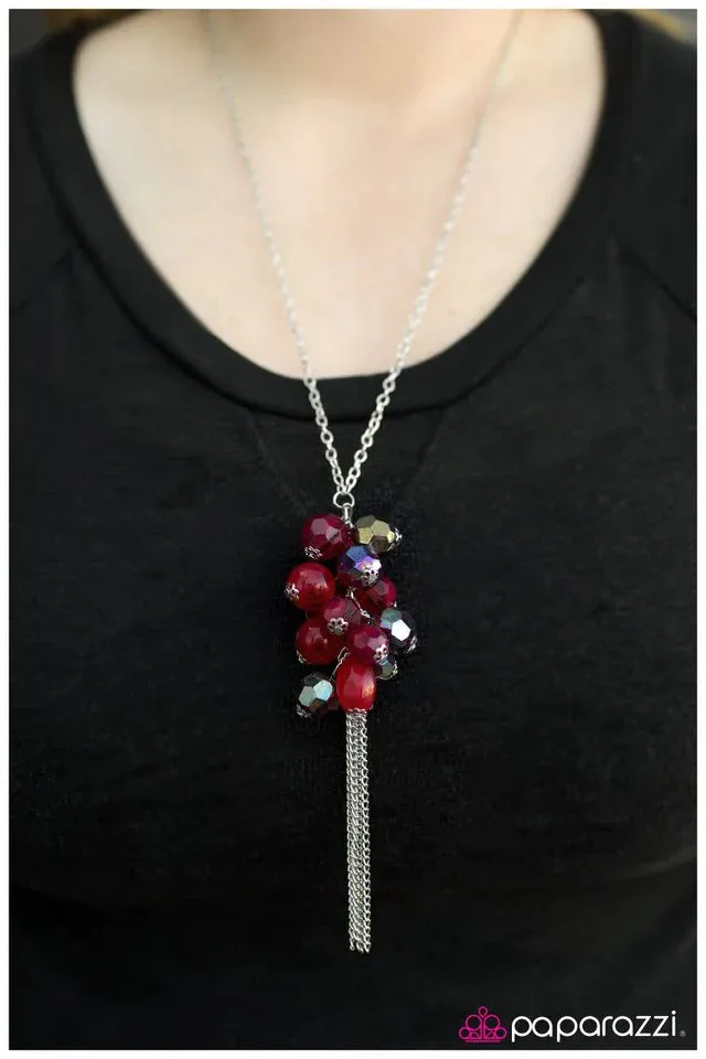 Paparazzi Necklace ~ The Sweet Life - Red