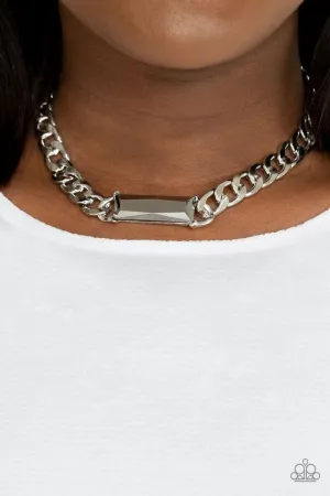 Paparazzi Necklace ~ Urban Royalty - Silver