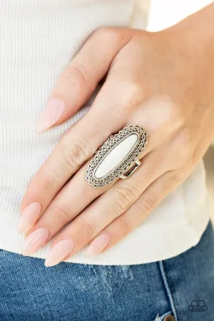 Paparazzi Ring ~ Mystical Mesa - White