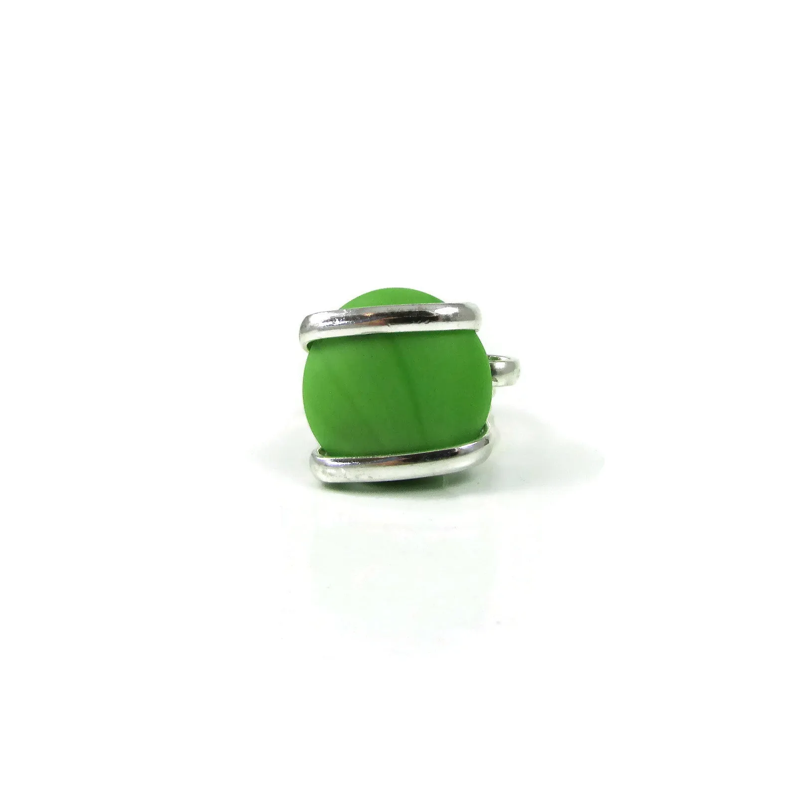 Parallel Ring - Green Matte