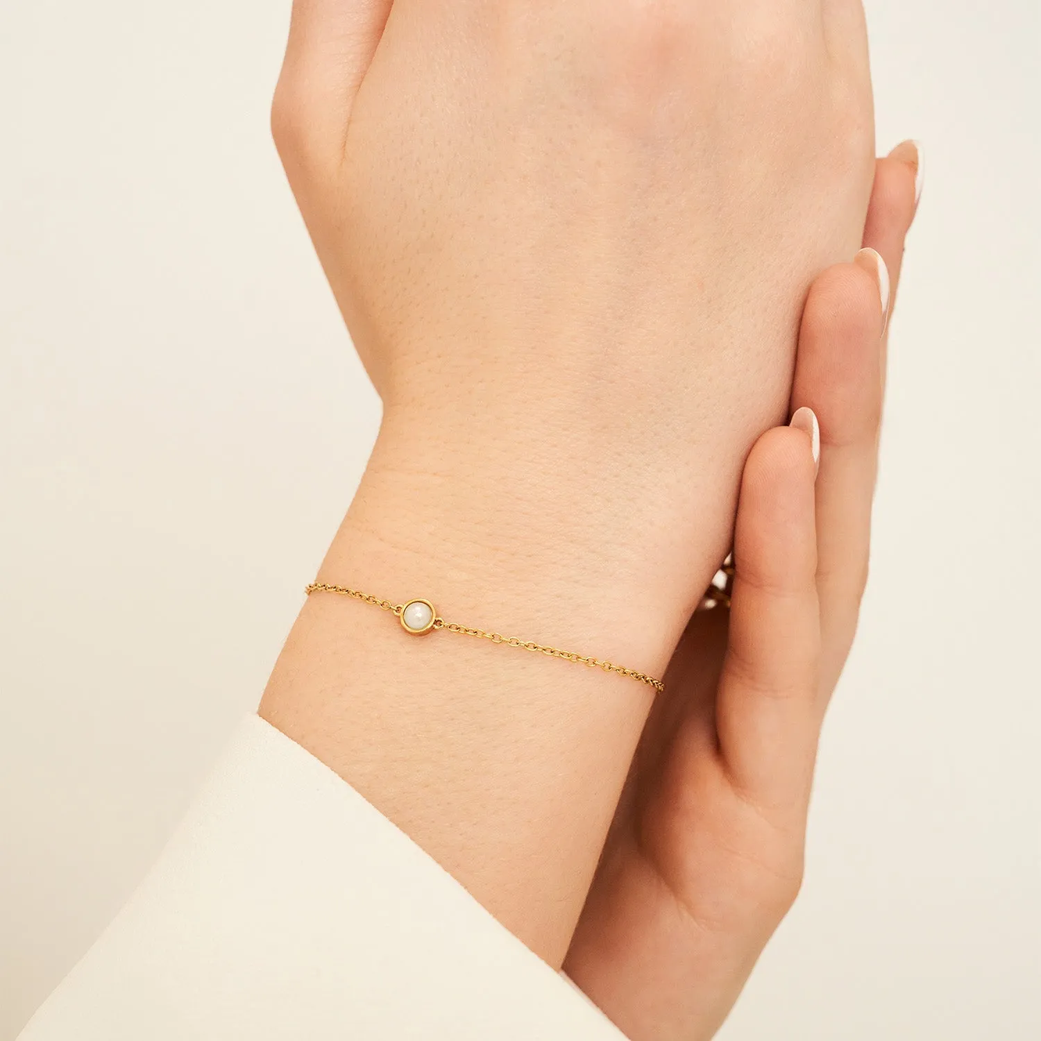 Pearl Bracelet (Gold)