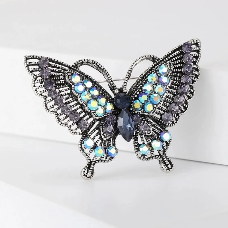 Pin Animal Alloy Inlay Artificial Diamond Women's Brooches