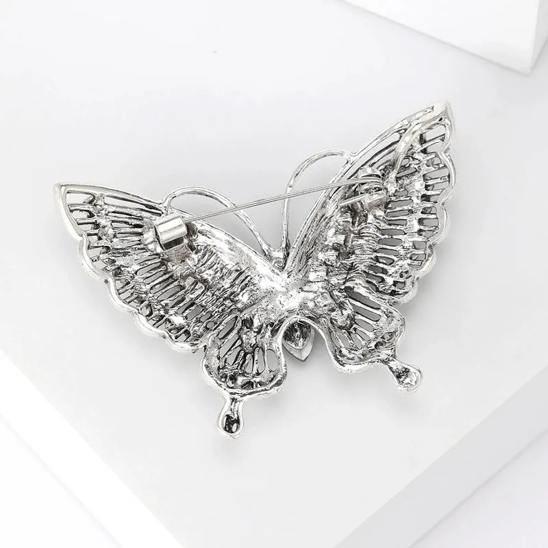 Pin Animal Alloy Inlay Artificial Diamond Women's Brooches