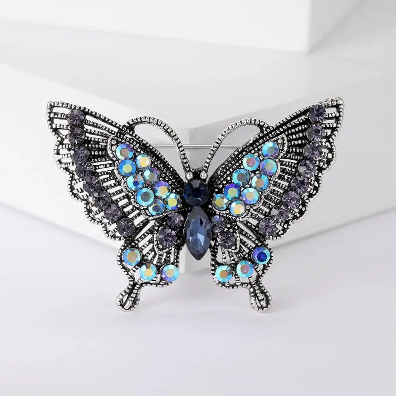 Pin Animal Alloy Inlay Artificial Diamond Women's Brooches