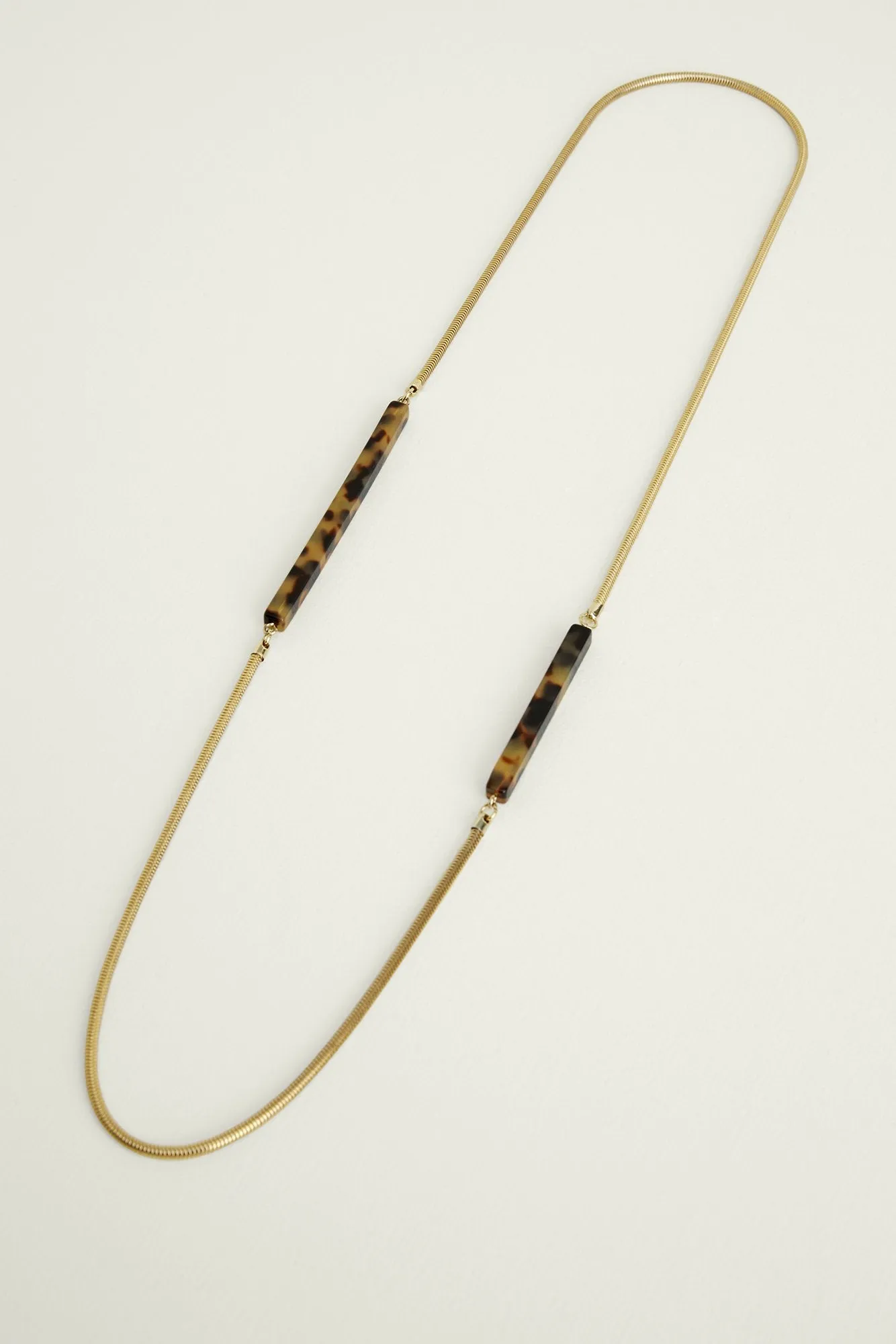 PLUMA Tortoise Necklace