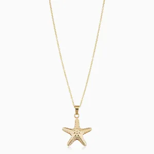 Queen Starfish Pendant Necklace