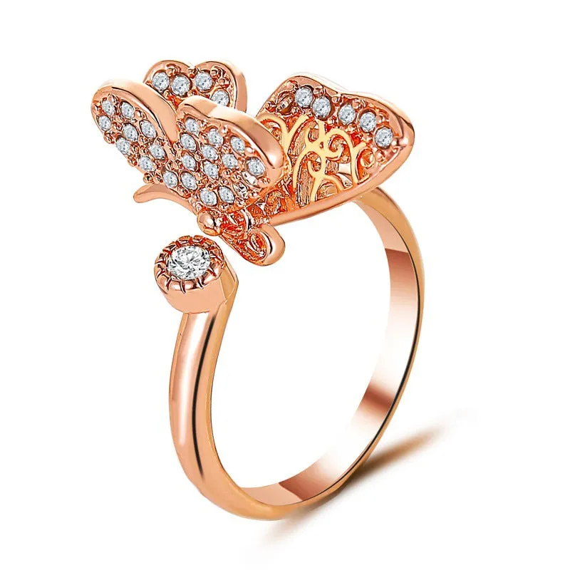 R628 - Classic Butterfly Ring