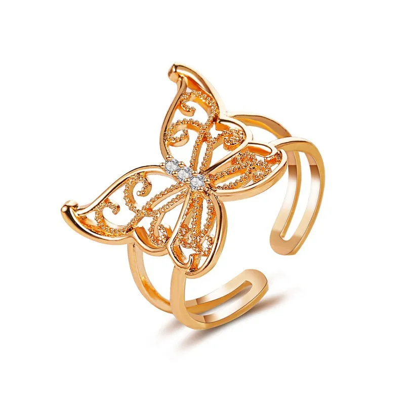 R632 - Classic Butterfly Ring