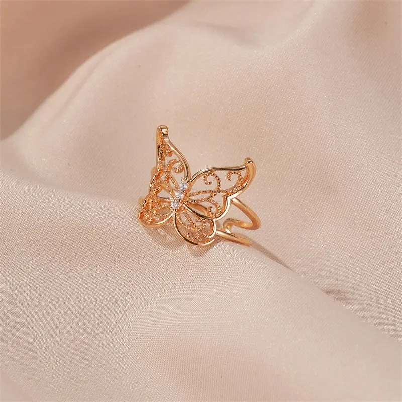 R632 - Classic Butterfly Ring