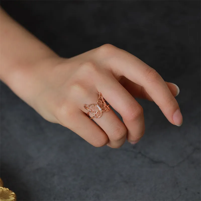 R632 - Classic Butterfly Ring