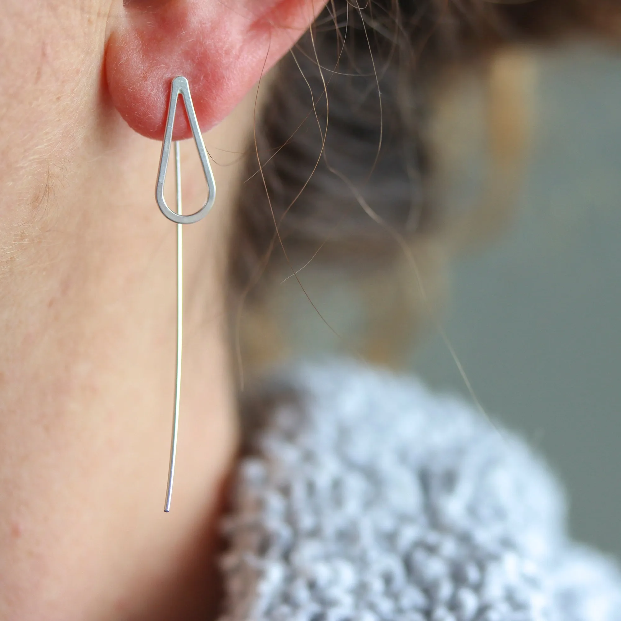 Rain Threader Earrings