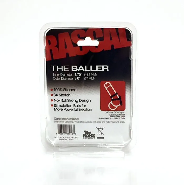 Rascal Starter Kit Baller Cock Ring Black